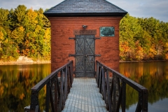 Water management site from when the reservoir was built - 1880